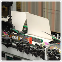Image of a gluing machine
